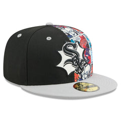 Chicago White Sox 2025 MLB Diamond Hero Edition 59FIFTY Fitted Hat Black/Gray | New Era