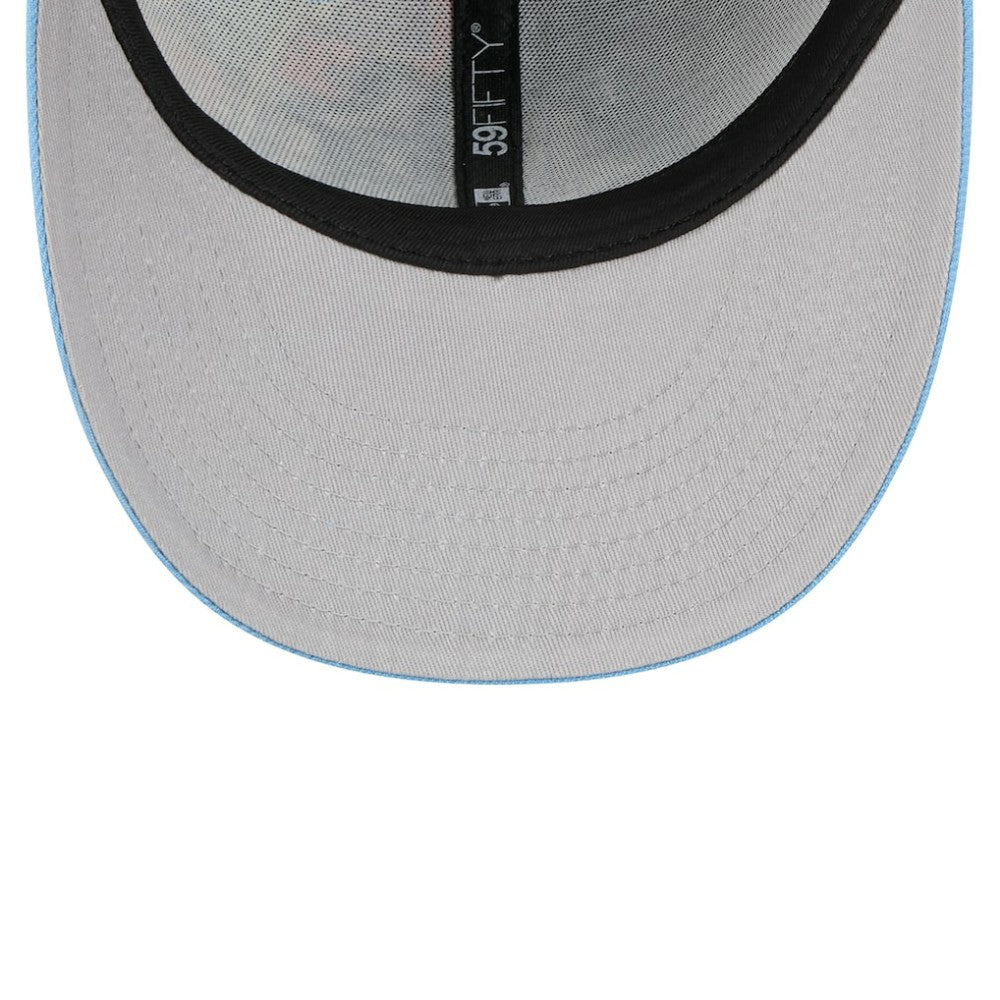 Tampa Bay Rays 2025 MLB Diamond Hero Edition Low Profile 59FIFTY Fitted Hat Navy/Light Blue | New Era