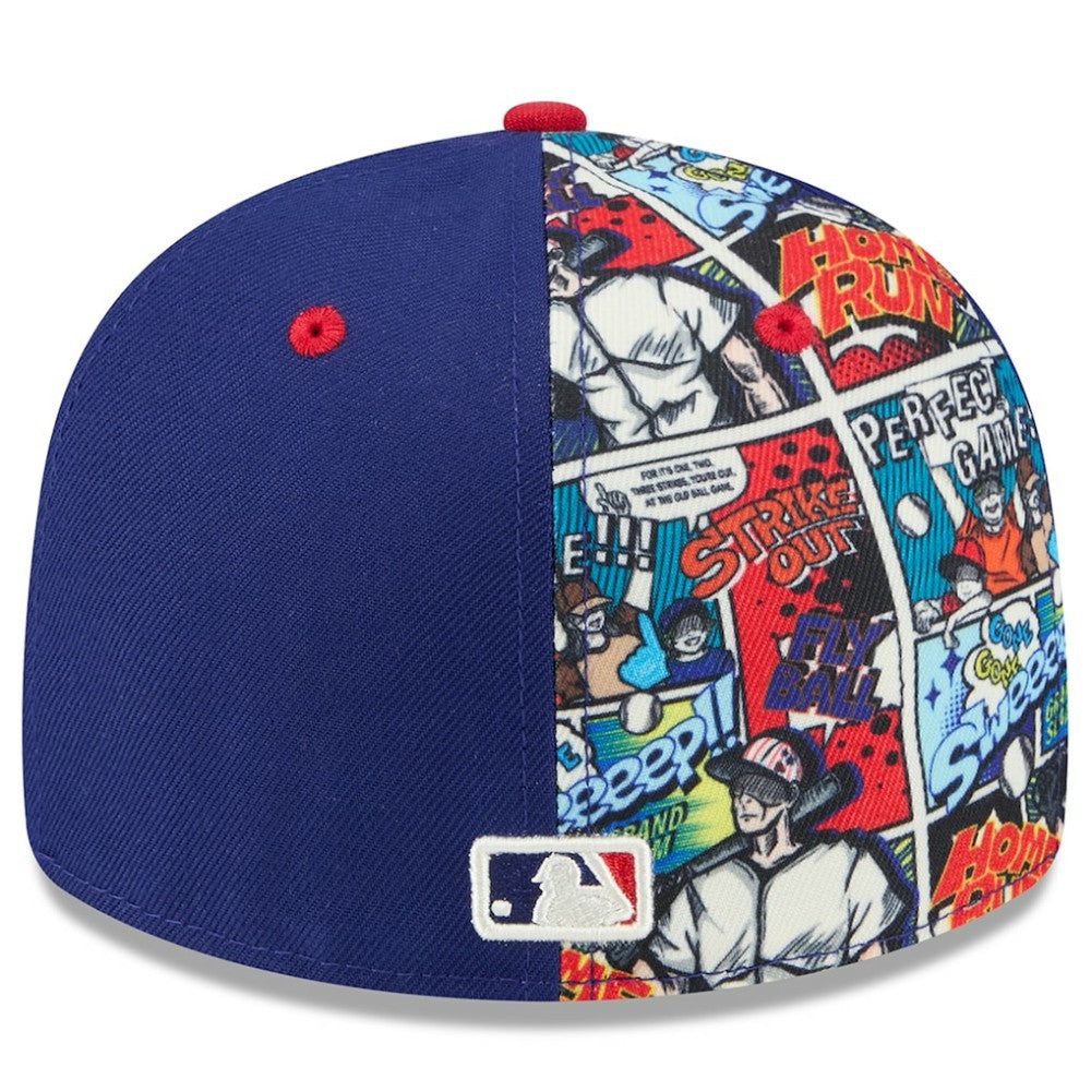 Texas Rangers 2025 MLB Diamond Hero Edition Low Profile 59FIFTY Fitted Hat Royal/Red | New Era