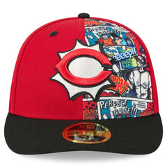 Cincinnati Reds 2025 MLB Diamond Hero Edition Low Profile 59FIFTY Fitted Hat Red/Black | New Era