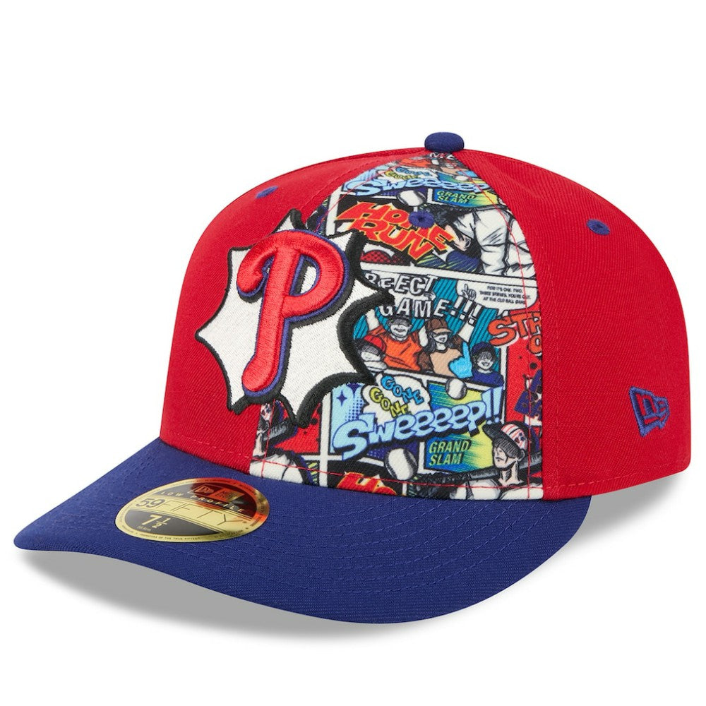 Philadelphia Phillies 2025 MLB Diamond Hero Edition Low Profile 59FIFTY Fitted Hat Red/Royal | New Era