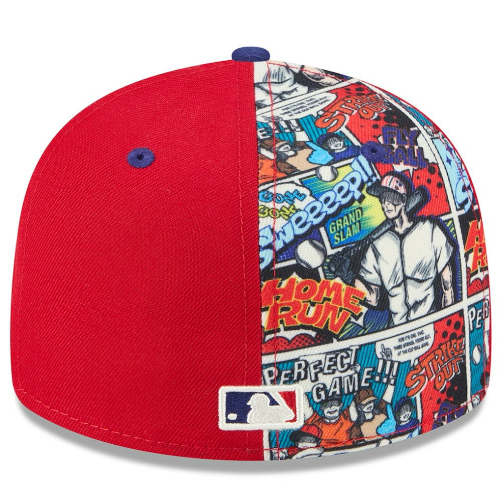 Philadelphia Phillies 2025 MLB Diamond Hero Edition Low Profile 59FIFTY Fitted Hat Red/Royal | New Era