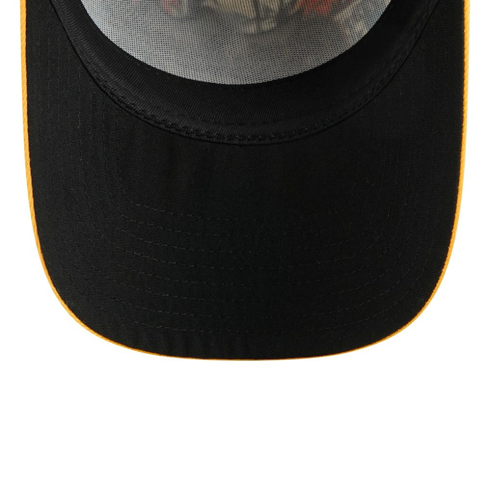 Pittsburgh Pirates Youth 2025 MLB Diamond Hero Edition A-Frame 9FORTY Adjustable Hat Black/Gold | New Era