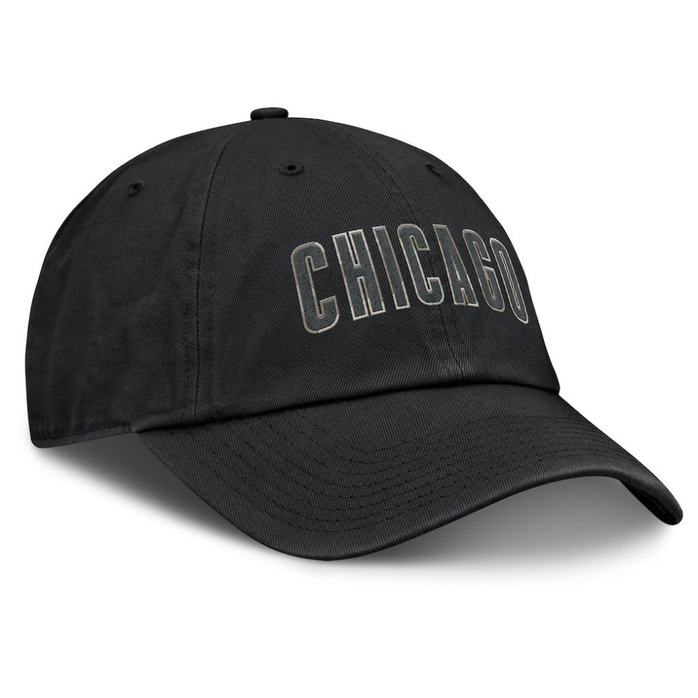 Chicago Cubs Camo Pack Club Adjustable Hat Black | Nike