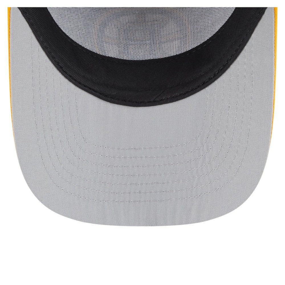 Boston Bruins New Era Vintage Team Rope A-Frame 9FIFTY Snapback Hat Black