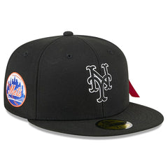 New York Mets x Alpha Industries 59FIFTY Fitted Hat Black | New Era