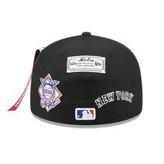 New York Mets x Alpha Industries 59FIFTY Fitted Hat Black | New Era