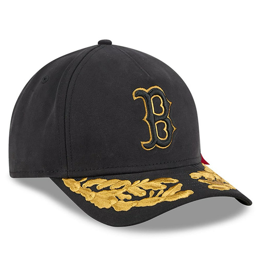 Boston Red Sox x Alpha Industries A-Frame 9FORTY Adjustable Hat Black | New Era