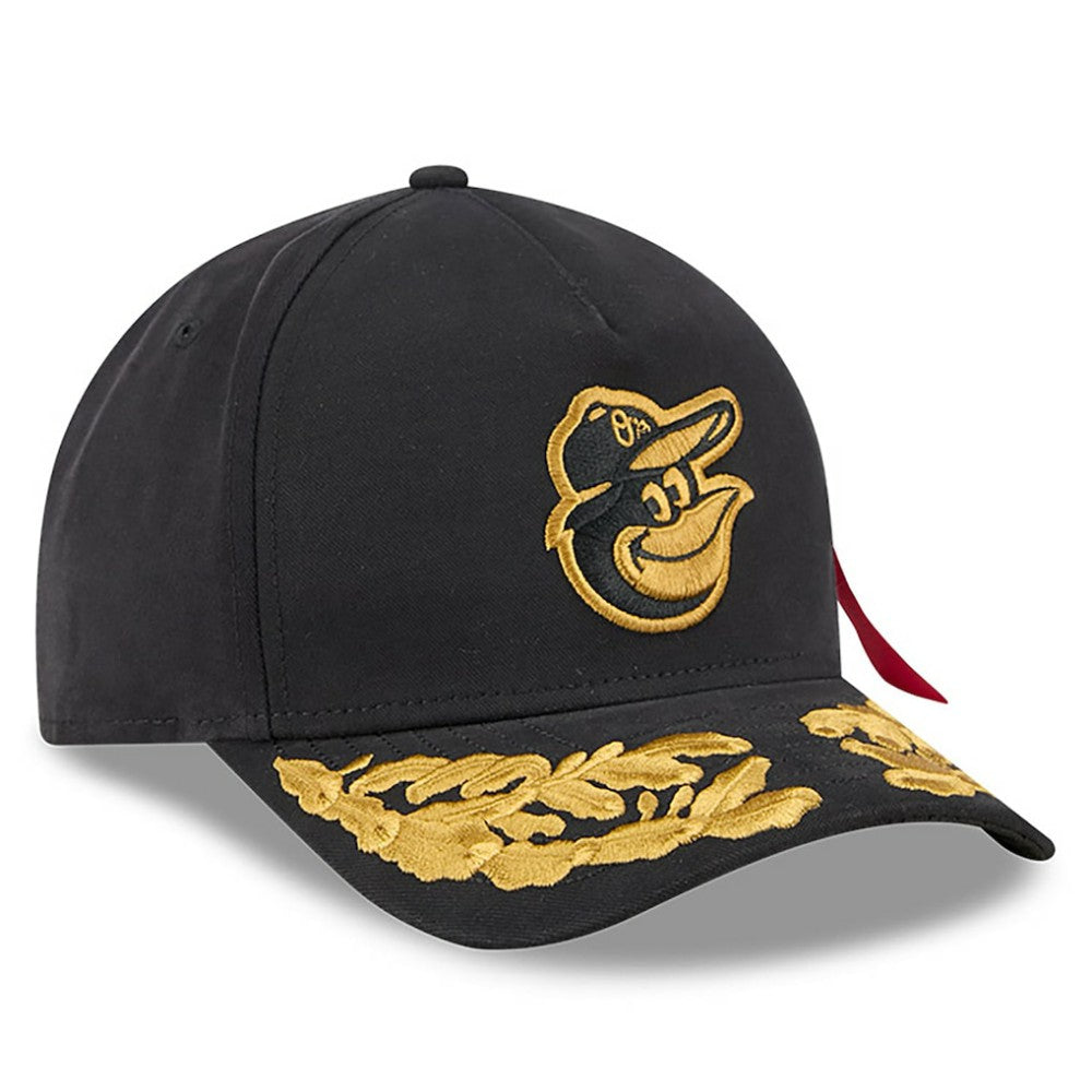 Baltimore Orioles x Alpha Industries A-Frame 9FORTY Adjustable Hat Black | New Era