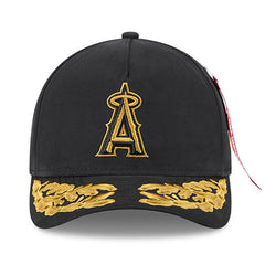 Los Angeles Angels x Alpha Industries A-Frame 9FORTY Adjustable Hat Black | New Era