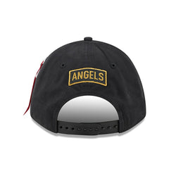 Los Angeles Angels x Alpha Industries A-Frame 9FORTY Adjustable Hat Black | New Era