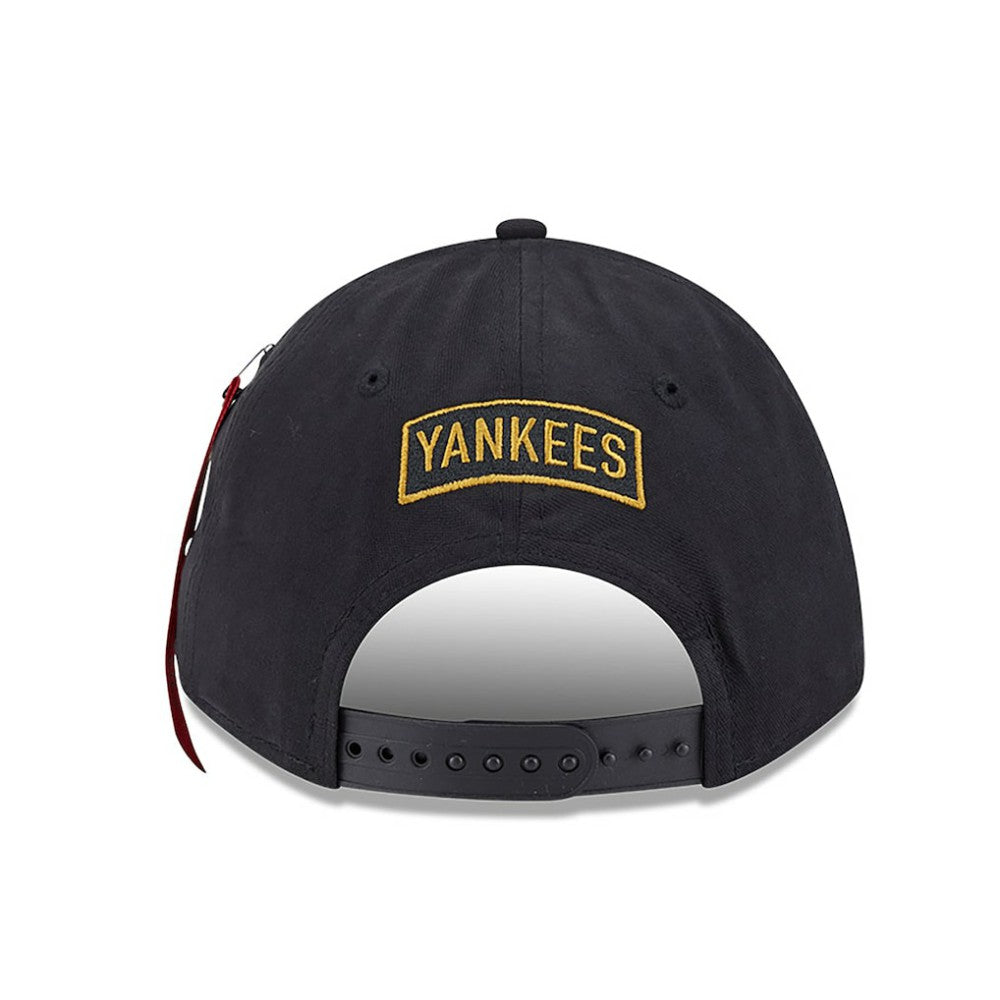New York Yankees x Alpha Industries A-Frame 9FORTY Adjustable Hat Black | New Era