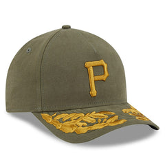 Pittsburgh Pirates x Alpha Industries A-Frame 9FORTY Adjustable Hat Olive | New Era