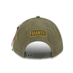 San Francisco Giants x Alpha Industries A-Frame 9FORTY Adjustable Hat Olive | New Era