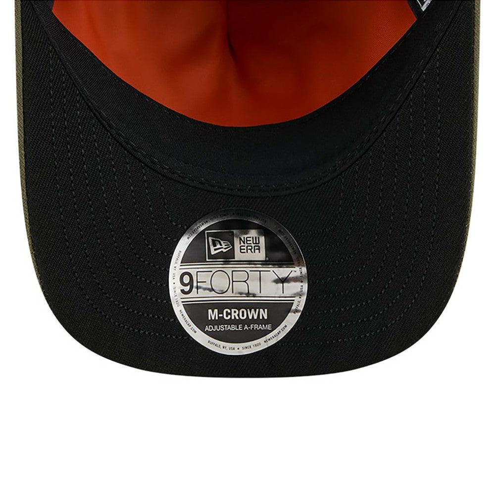 San Diego Padres x Alpha Industries A-Frame 9FORTY Adjustable Hat Olive | New Era