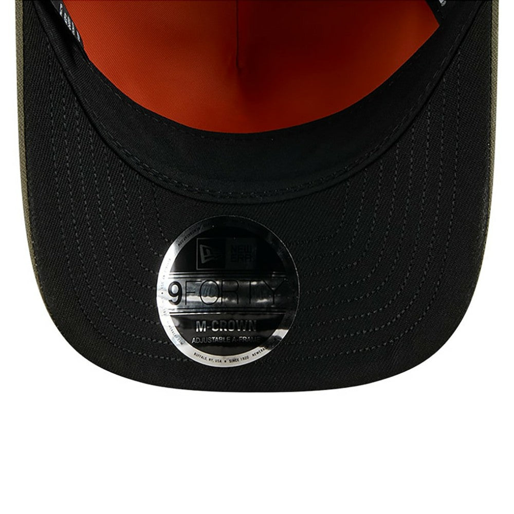 Houston Astros x Alpha Industries A-Frame 9FORTY Adjustable Hat Olive | New Era