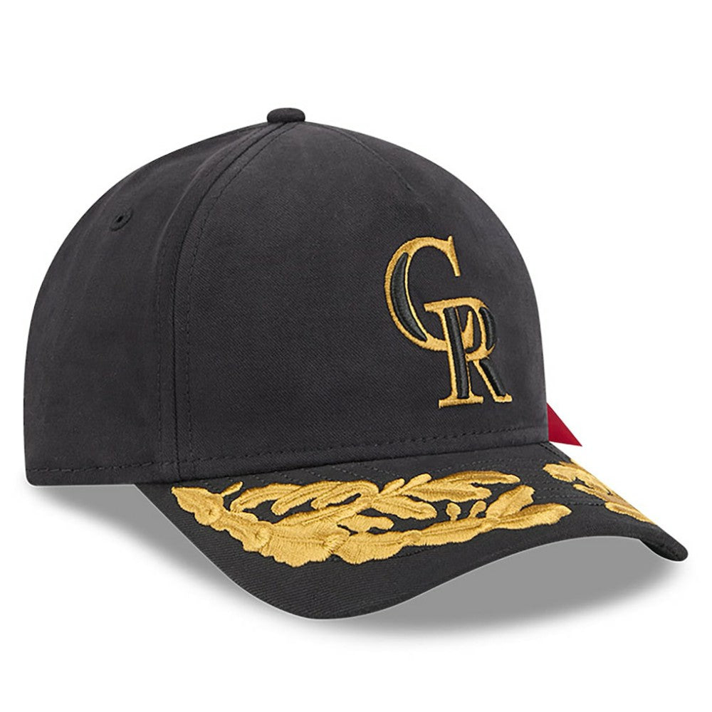 Colorado Rockies x Alpha Industries A-Frame 9FORTY Adjustable Hat Black | New Era