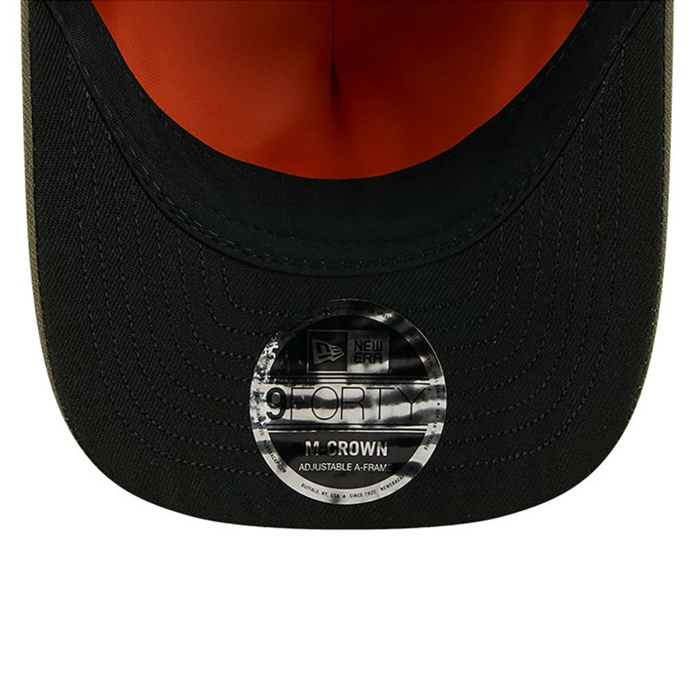 Boston Red Sox x Alpha Industries A-Frame 9FORTY Adjustable Hat Olive | New Era