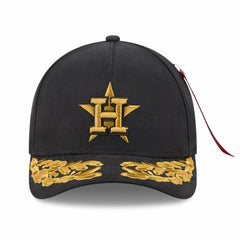 Houston Astros x Alpha Industries A-Frame 9FORTY Adjustable Hat Black | New Era