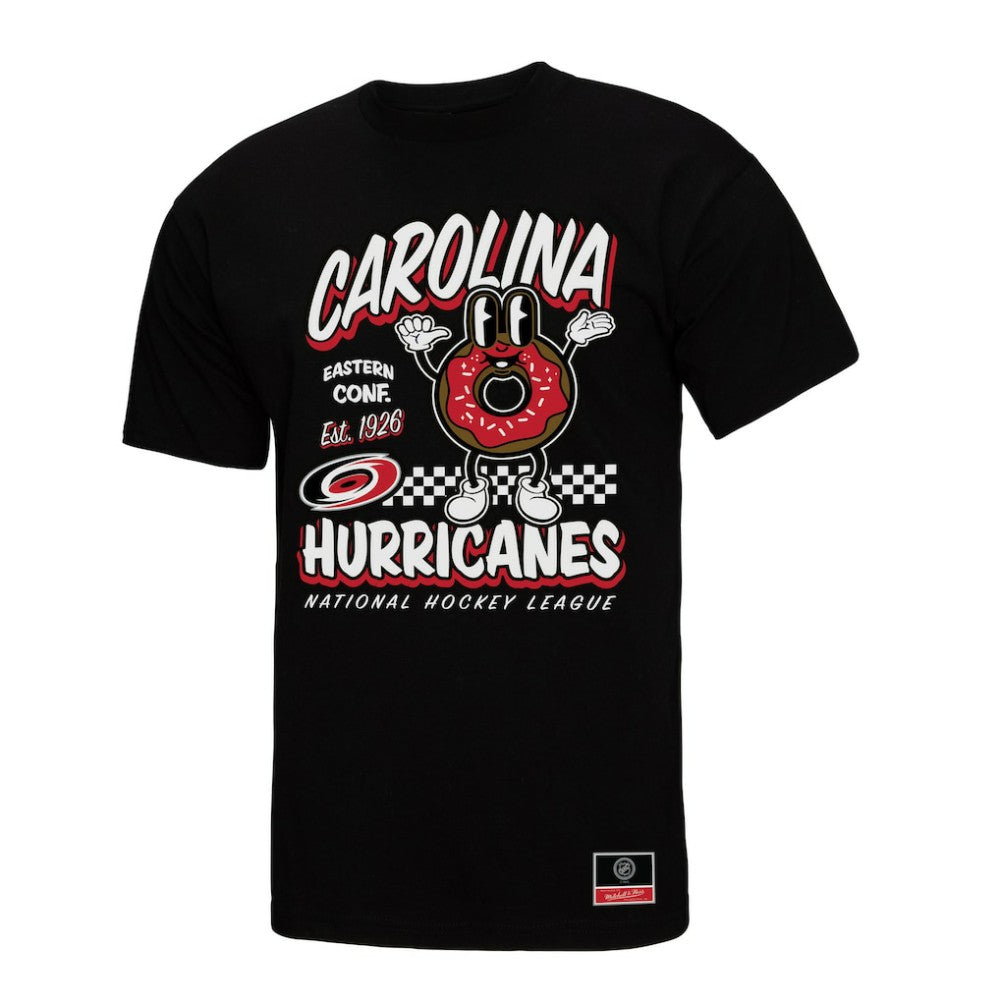 Carolina Hurricanes Mitchell & Ness Local Food T-Shirt Black