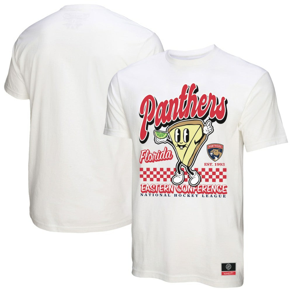 Florida Panthers Mitchell & Ness Local Food T-Shirt White