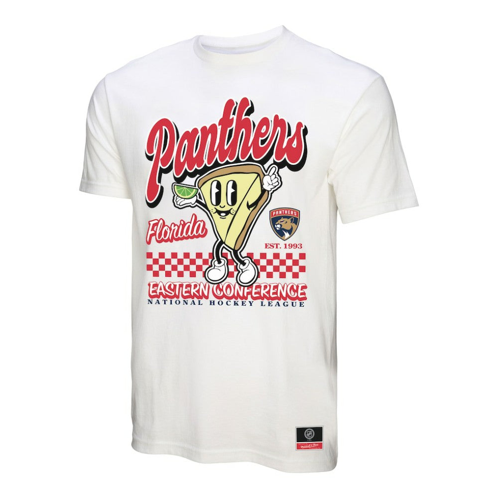 Florida Panthers Mitchell & Ness Local Food T-Shirt White