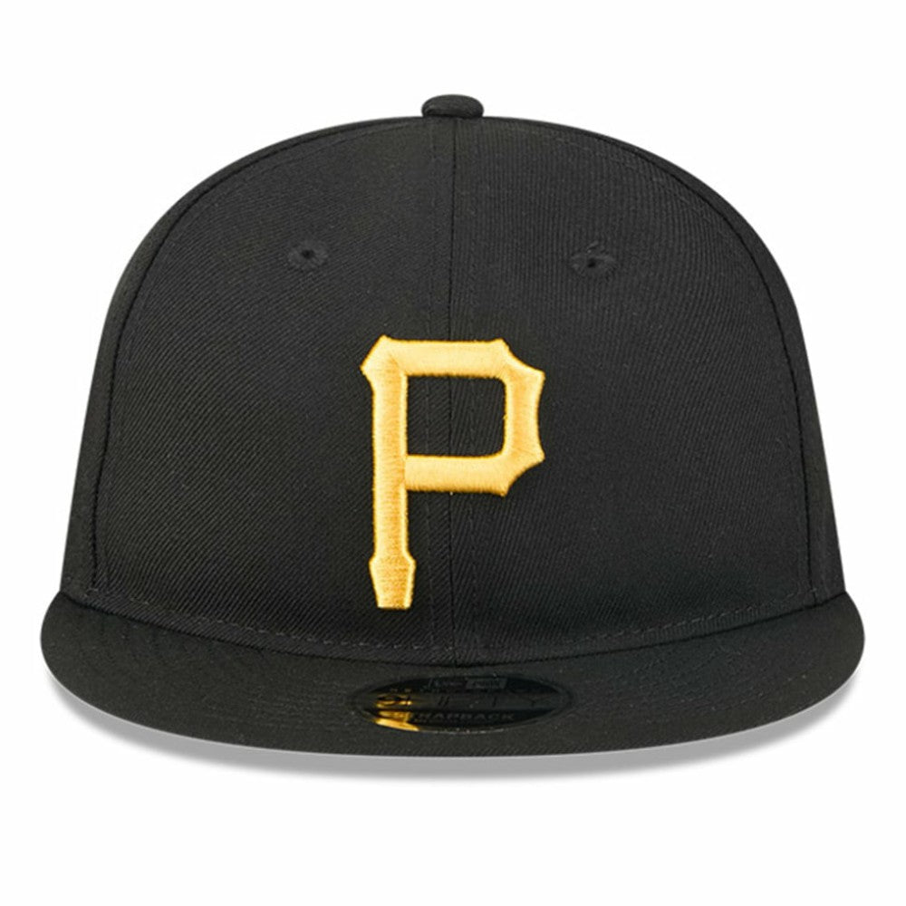 Pittsburgh Pirates Baseball Hall of Fame Retro Crown 9FIFTY Adjustable Hat Black | New Era