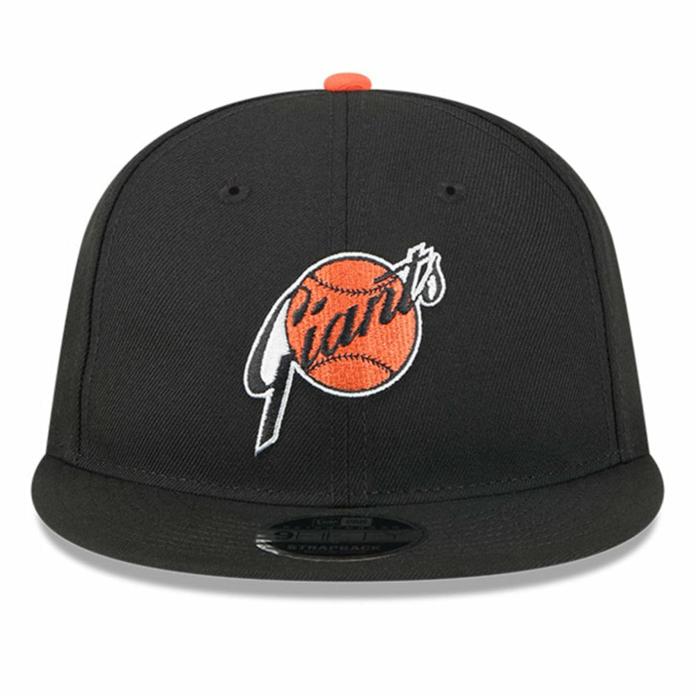 San Francisco Giants Baseball Hall of Fame Retro Crown 9FIFTY Adjustable Hat Black | New Era