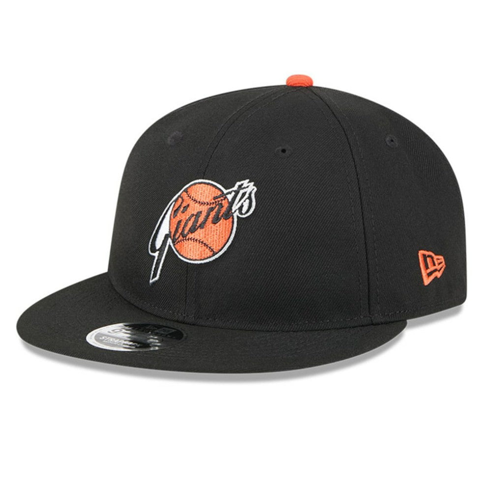 San Francisco Giants Baseball Hall of Fame Retro Crown 9FIFTY Adjustable Hat Black | New Era