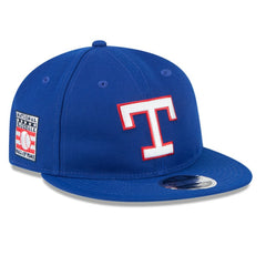 Texas Rangers Baseball Hall of Fame Retro Crown 9FIFTY Adjustable Hat Royal | New Era