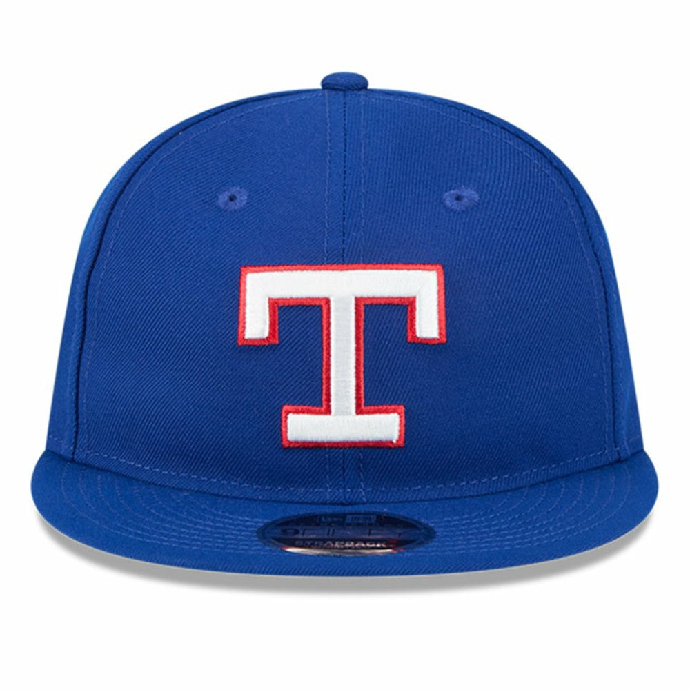 Texas Rangers Baseball Hall of Fame Retro Crown 9FIFTY Adjustable Hat Royal | New Era