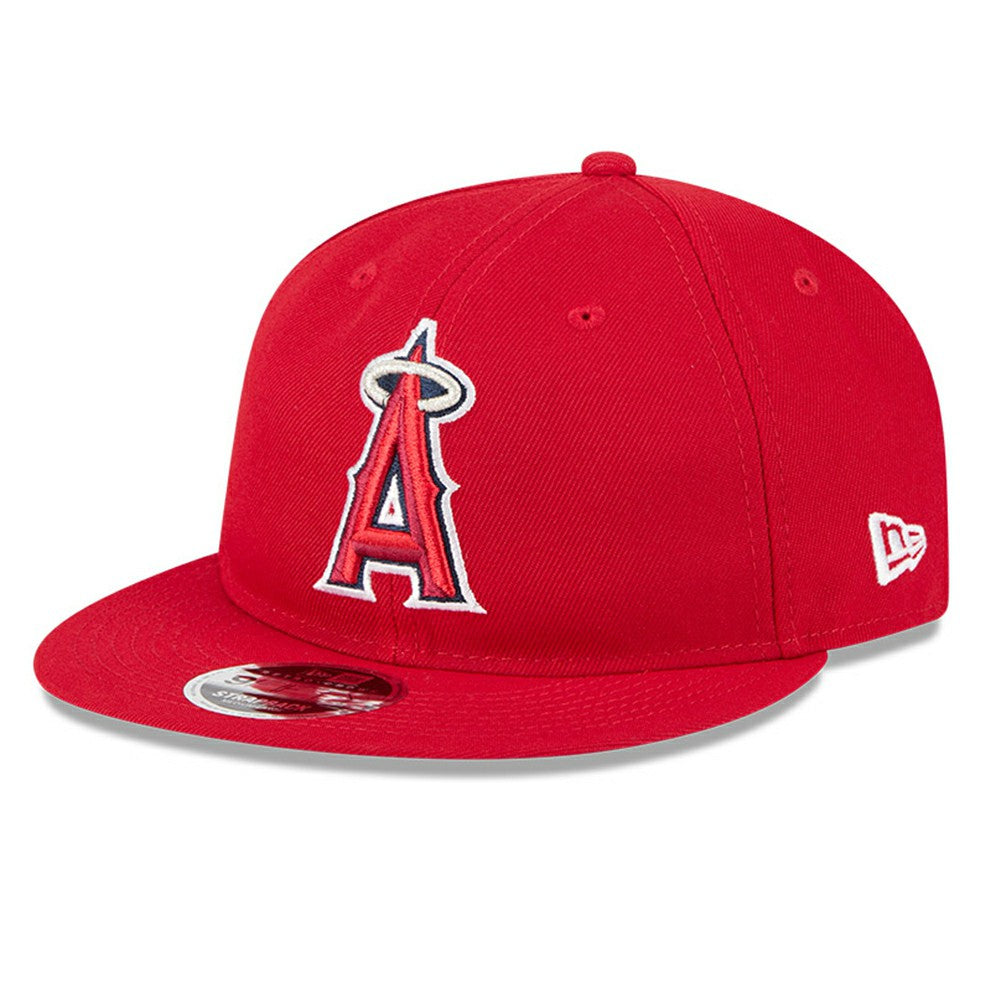 Los Angeles Angels Baseball Hall of Fame Retro Crown 9FIFTY Adjustable Hat Red | New Era