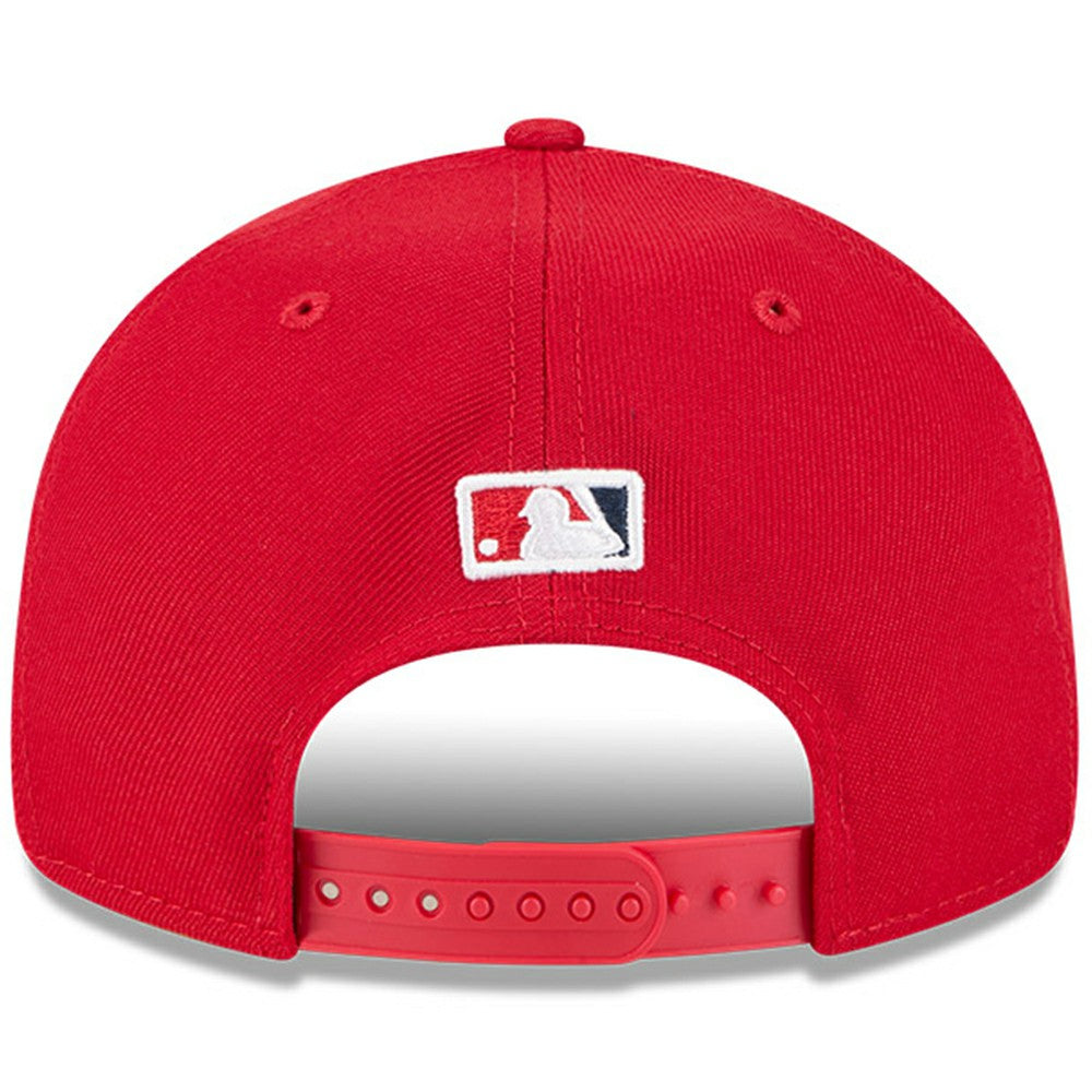Los Angeles Angels Baseball Hall of Fame Retro Crown 9FIFTY Adjustable Hat Red | New Era