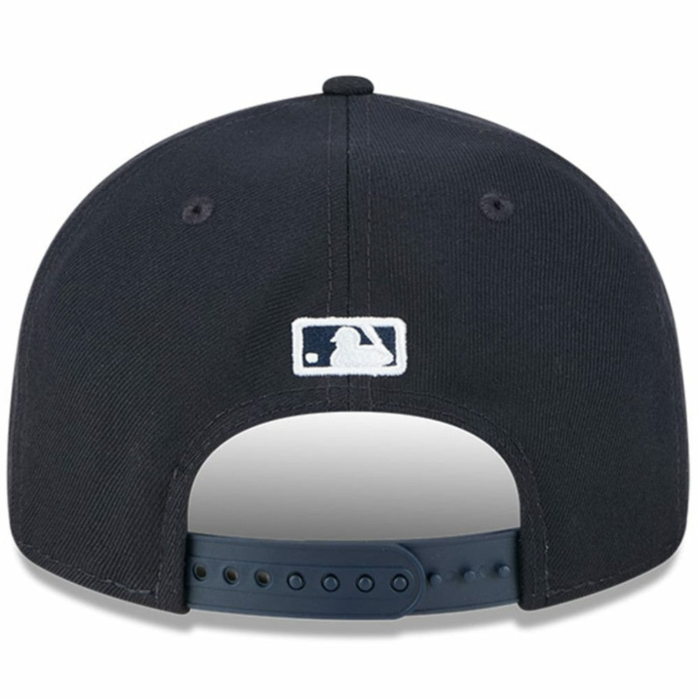 Atlanta Braves Baseball Hall of Fame Retro Crown 9FIFTY Adjustable Hat Navy | New Era
