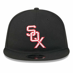 Chicago White Sox Baseball Hall of Fame Retro Crown 9FIFTY Adjustable Hat Black | New Era