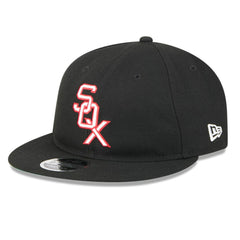 Chicago White Sox Baseball Hall of Fame Retro Crown 9FIFTY Adjustable Hat Black | New Era