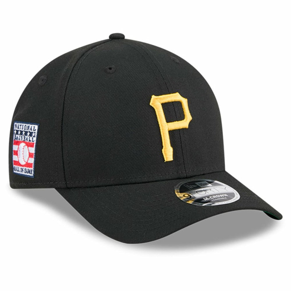 Pittsburgh Pirates Baseball Hall of Fame 9FORTY M-Crown Adjustable Hat Black | New Era