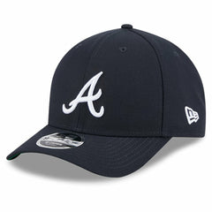 Atlanta Braves Baseball Hall of Fame 9FORTY M-Crown Adjustable Hat Navy | New Era