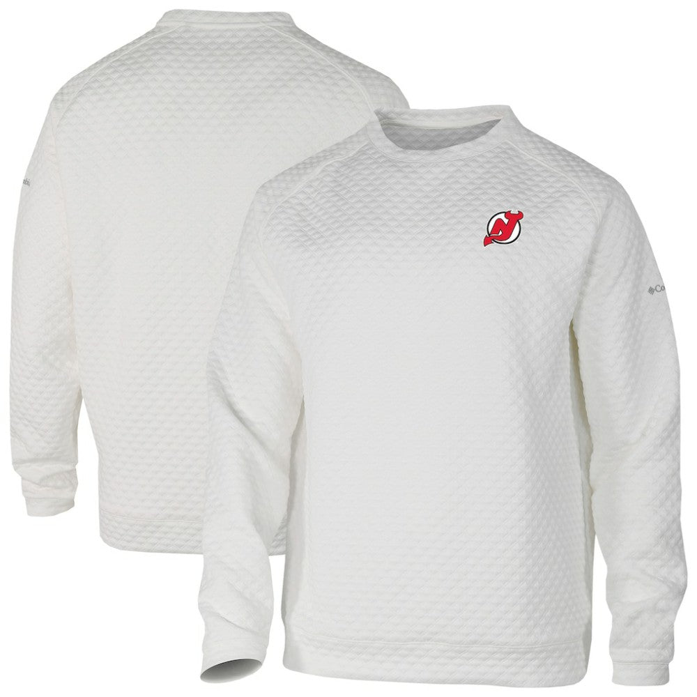 New Jersey Devils Columbia The Finder Sweatshirt White
