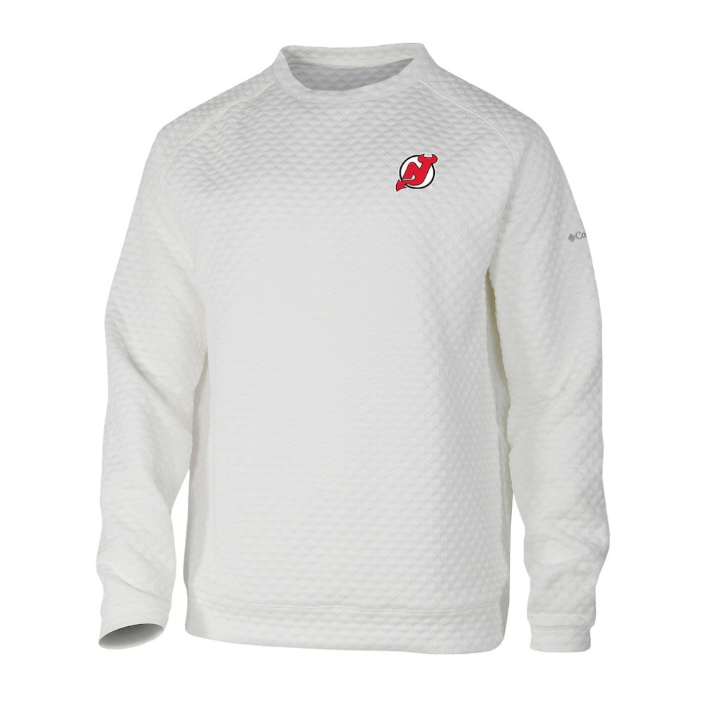 New Jersey Devils Columbia The Finder Sweatshirt White