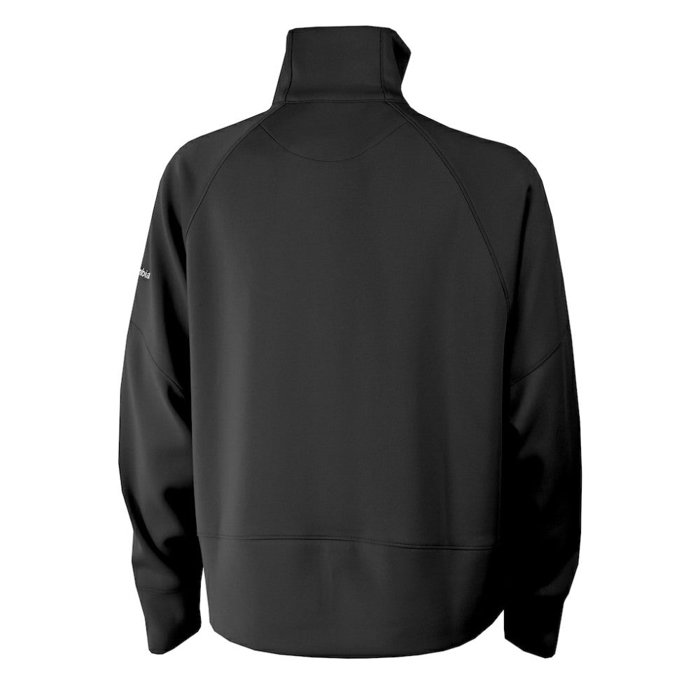 Detroit Red Wings Columbia Women's Wickhams Hills Raglan Omni-Wick Half-Zip Pullover Black
