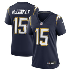 Ladd McConkey Los Angeles Chargers Women's Alternate Super Chargers Game Jersey - Navy