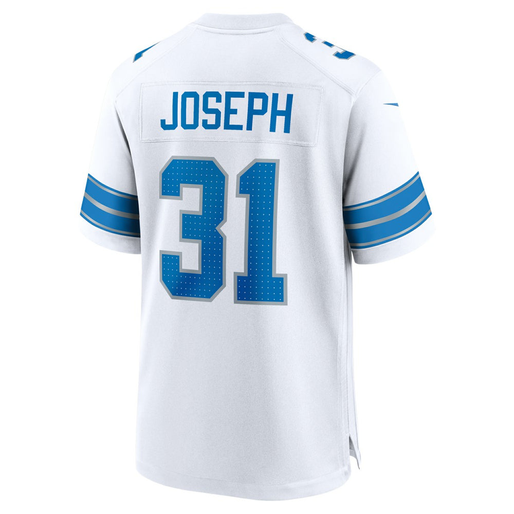 Kerby Joseph Detroit Lions Game Jersey - White