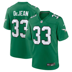 Cooper DeJean Philadelphia Eagles Alternate Game Jersey - Kelly Green