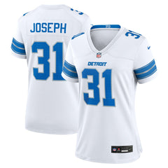 Kerby Joseph Detroit Lions Women's Game Jersey - White