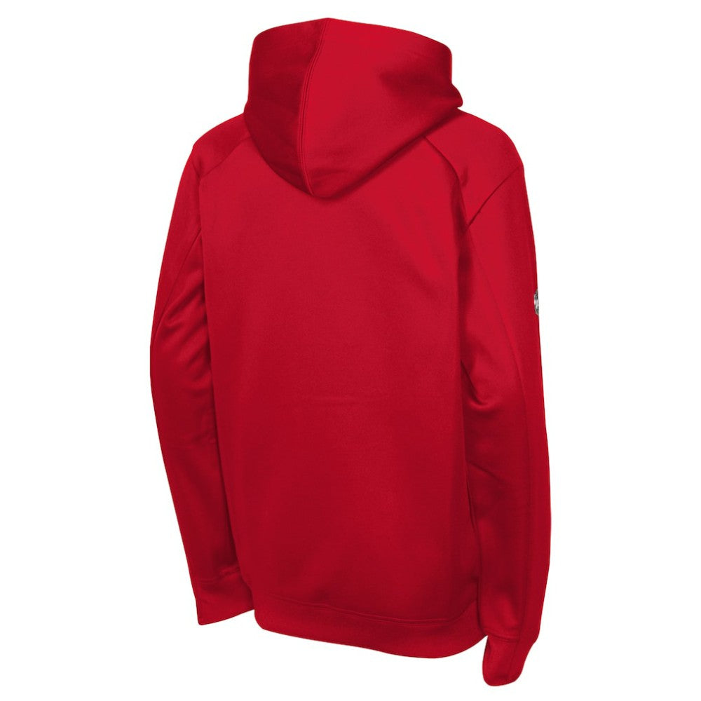 Washington Capitals Fanatics Youth Authentic Pro Rink Raglan Hoodie Red