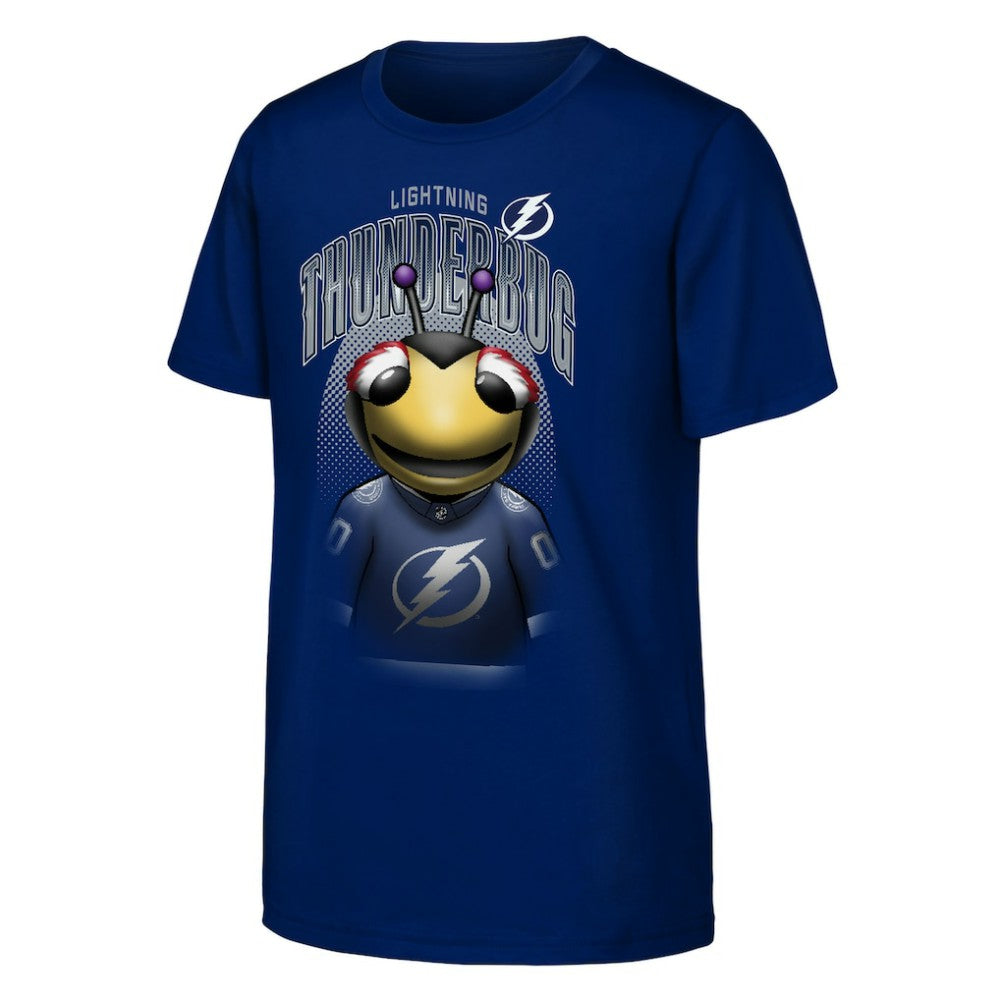 Tampa Bay Lightning Outerstuff Youth Mascot Highlight T-Shirt Blue