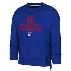 New York Rangers Outerstuff Girls Youth Game Love Sweatshirt Royal