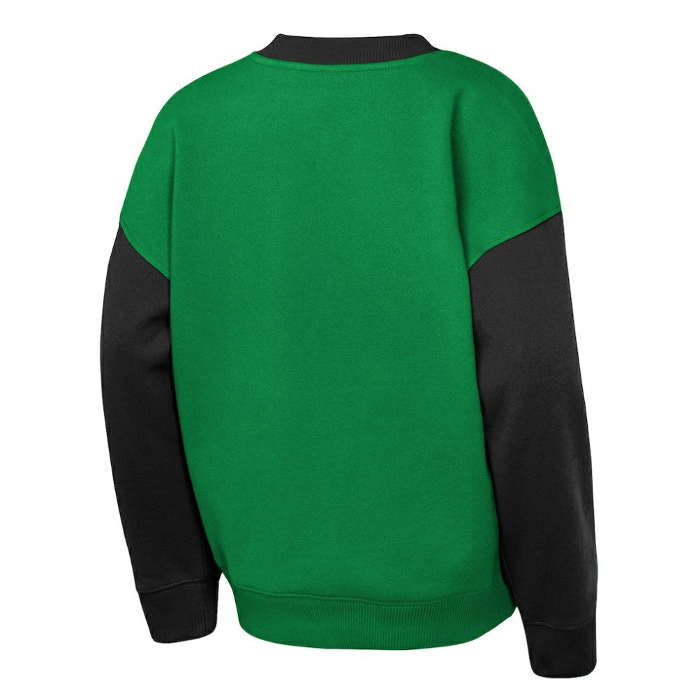 Dallas Stars Outerstuff Youth Impact Player Sweatshirt Kelly Green/Black