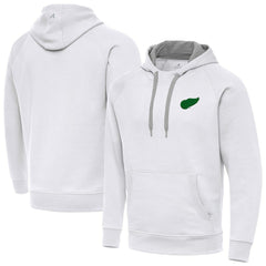Detroit Red Wings Antigua St. Patrick's Day Victory Pullover Hoodie White